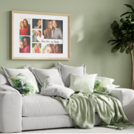 Personalisierte Muttertagsfotografie Poster