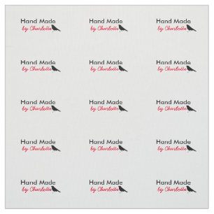 Personalisierte Nähetiketten für Cut und Nähen Stoff