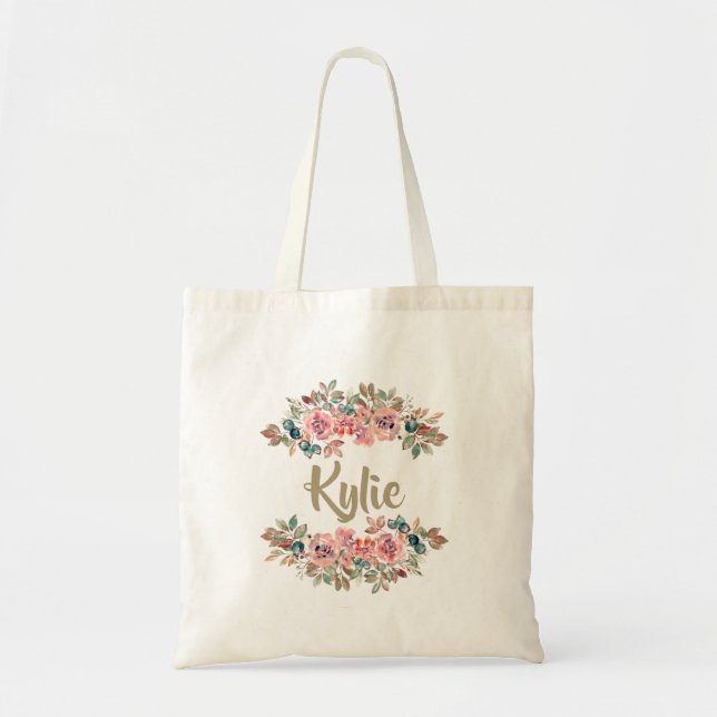 Personalisierte Name-Tasche | Individuelle Geschen Tragetasche (Vorne)