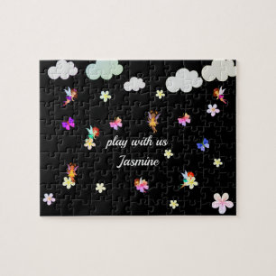 Personalisierte Namen Girls Fairies Puzzle