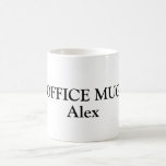 Personalisierte Namen Kaffeetasse<br><div class="desc">Personalisierte Namen auf Coffee Tasse. Ändern Sie den Namen in Ihren eigenen Namen und vergnügen Sie sich mit Freunden bei der Arbeit oder machen Sie einen lustigen niedlichen Namen für sie als Witz oder Bürogeschenk</div>