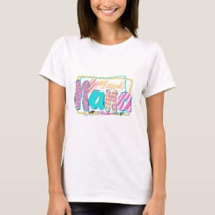 Personalisierte Namen von Nana Grandkids T-Shirt
