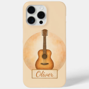 Personalisierte Namens-Akustikgitarre für Musiklie Case-Mate iPhone Hülle
