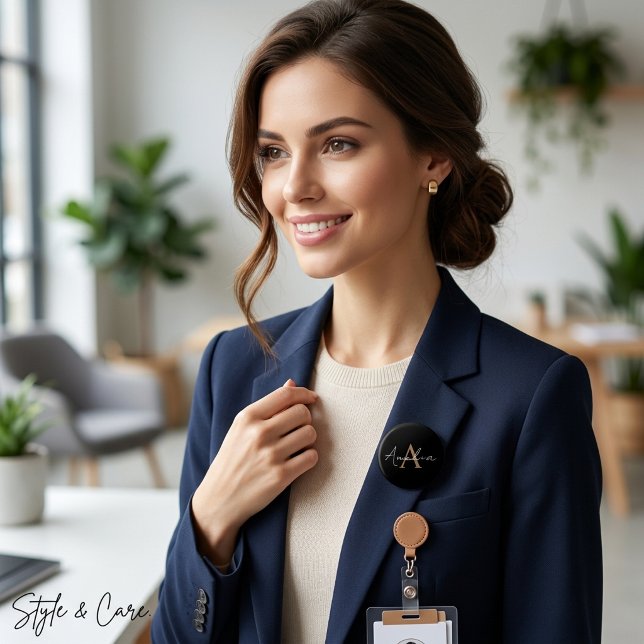 Personalisierte Namens-Schaltfläche –  2,5" oder m Button (Personalized Name Button – 2.5 or More!)