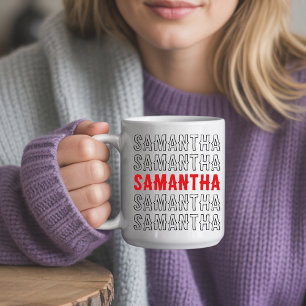Personalisierte Namens-Tasse als Geschenk für Kind Kaffeetasse