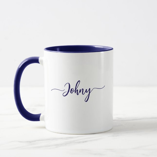 Personalisierte Namens-Tasse Tasse (Links)