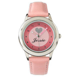 Personalisierte Namensarmbanduhr Armbanduhr