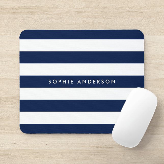 Personalisierte Namensauflösung Farbe und Weiße St Mousepad (Von Creator hochgeladen)