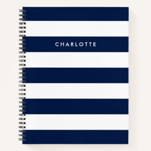 Personalisierte Namensauflösung Farbe und Weiße St Notizbuch