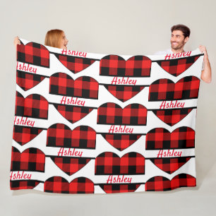 Personalisierte Namensdecke für Kinder und Erwachs Fleecedecke