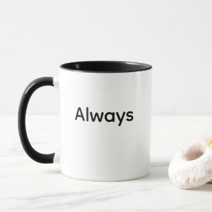 Personalisierte Namensdefinition Graue Satin-Tasse Tasse