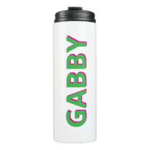 Personalisierte Namensflasche - Benutzerdefinierte Thermosbecher