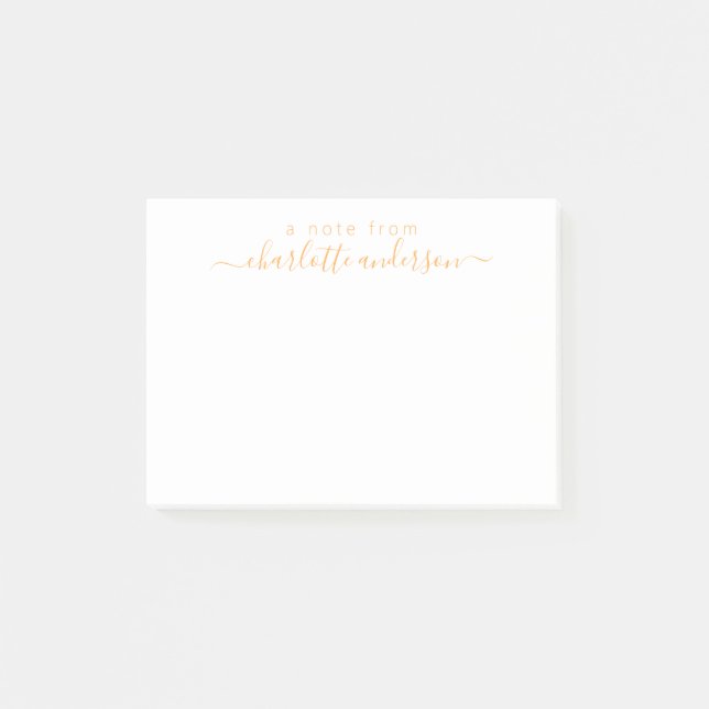 Personalisierte Namenslisten Erinnerungen Lehrerge Post-it Klebezettel (Vorderseite)