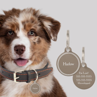 Personalisierte Namensmarken für benutzerdefiniert