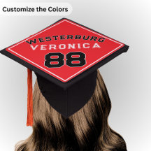 Personalisierte Namensnummer des Sportteams