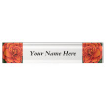 Personalisierte Namensplatte mit Uhrenoption - Beg