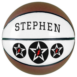 Personalisierte Namenssterne Basketball