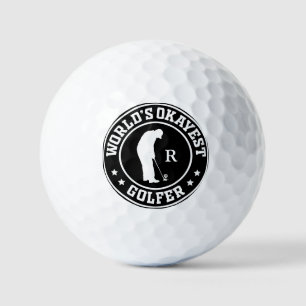 Personalisierte Namenswelten: Tokest Golfer Golfball