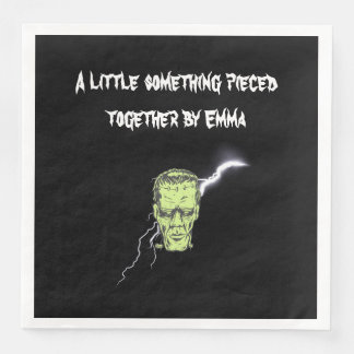 Personalisierte Napkins, Frankenstein Halloween Serviette
