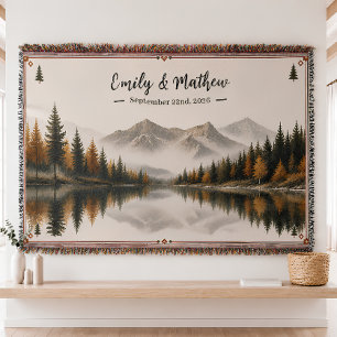 Personalisierte Natur-Gewebe-Wurfdecke Decke