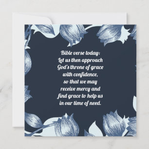 Personalisierte Naturkunst für serene Dekoration Feiertagskarte