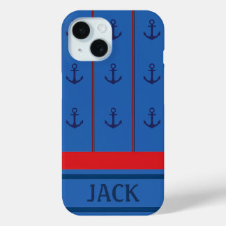 Personalisierte nautische Anker iPhone-Hülle Case-Mate iPhone Hülle