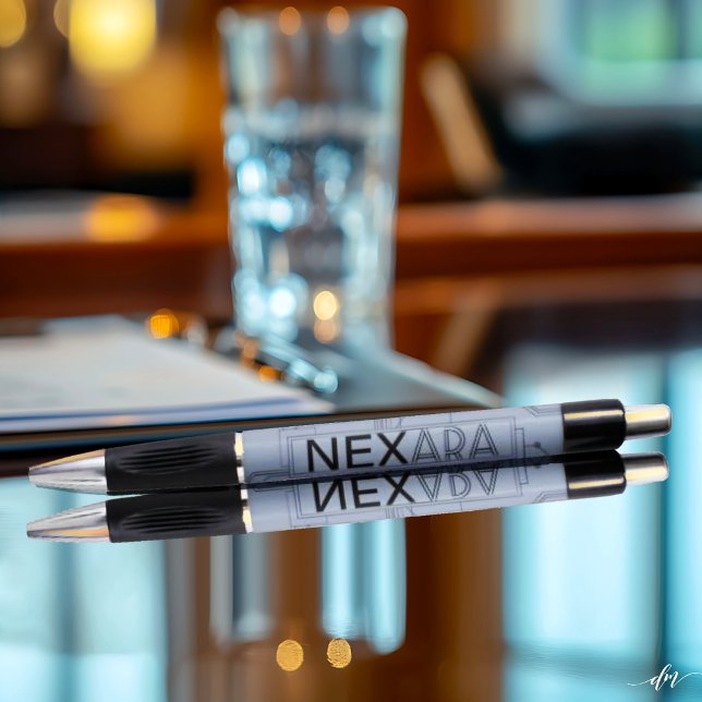 Personalisierte Networking-Stifte Kugelschreiber (Premium branded pens with matching cards, ideal for corporate events and networking kits)