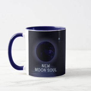 Personalisierte neuer Mond-Phasen-Tasse Tasse