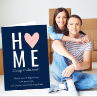 Personalisierte Neues Zuhause Glückwunschkarte | N