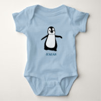 Personalisierte niedlich Baby Blue Pinguin-Abbildu