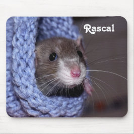 Personalisierte Niedliche Babyratte Mousepad
