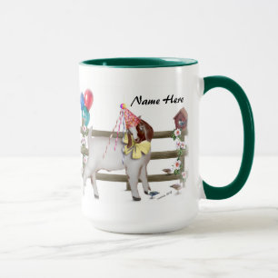 Personalisierte Niedliche Boer Goat Birthday Party Tasse