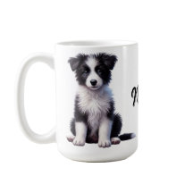 Personalisierte Niedliche Border Collie Puppy
