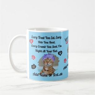Personalisierte Niedliche Cat Tasse für Katzen Lie