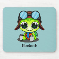 Personalisierte niedliche Chibi Schildkröte im