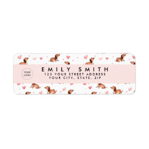 Personalisierte Niedliche Dackel Hund