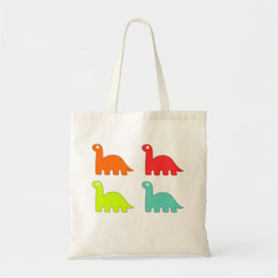 Personalisierte Niedliche Dino Dragon Tote Tasche