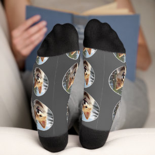 Personalisierte Niedliche Foto-Socken Socken