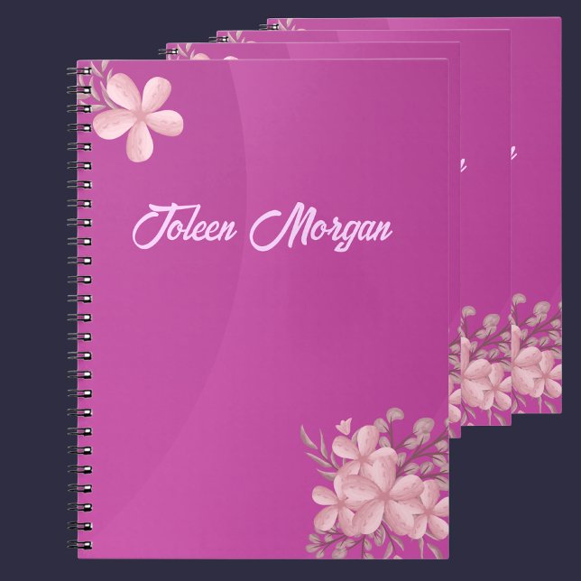 Personalisierte Niedliche Gradient Lila Notizblock (Von Creator hochgeladen)