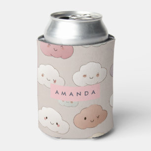 Personalisierte Niedliche Kawaii Pastel Lächeln Wo Dosenkühler