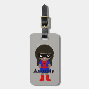 Personalisierte Niedliche Mini Spidergirl Kinder G Gepäckanhänger