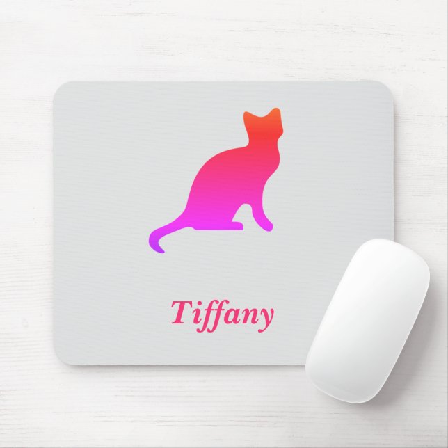 Personalisierte niedliche Omerkatze Mousepad (Mit Mouse)