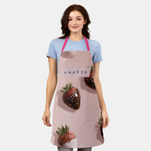 Personalisierte Niedliche Rosa Schokolade gedippt 