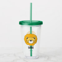 Personalisierte Niedliche Safari Lion Illustration