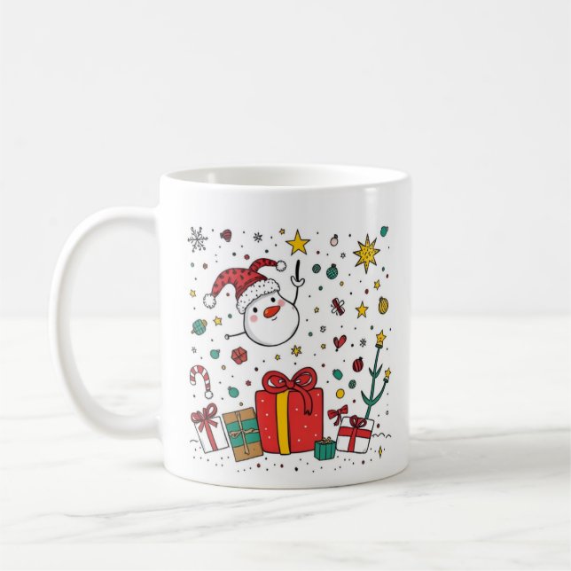 personalisierte niedliche Tasse (Links)