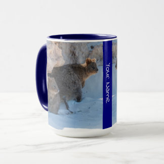 Personalisierte Niedliche und glückliche Quokkas a Tasse