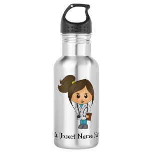 Personalisierte niedliche Wasser-Flasche Edelstahlflasche