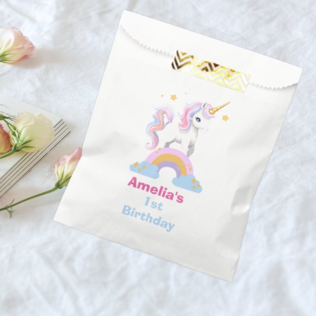 Personalisierte Niedliche Wasserfarbe Regenbogen E Geschenktütchen (Von Creator hochgeladen)