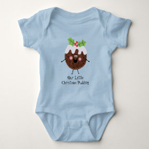 Personalisierte Niedliche Weihnachtszeit Baby Strampler