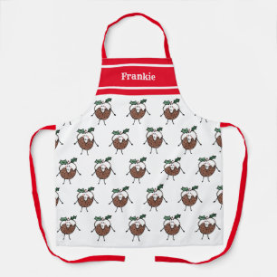 Personalisierte Niedliche Weihnachtszeit Schürze